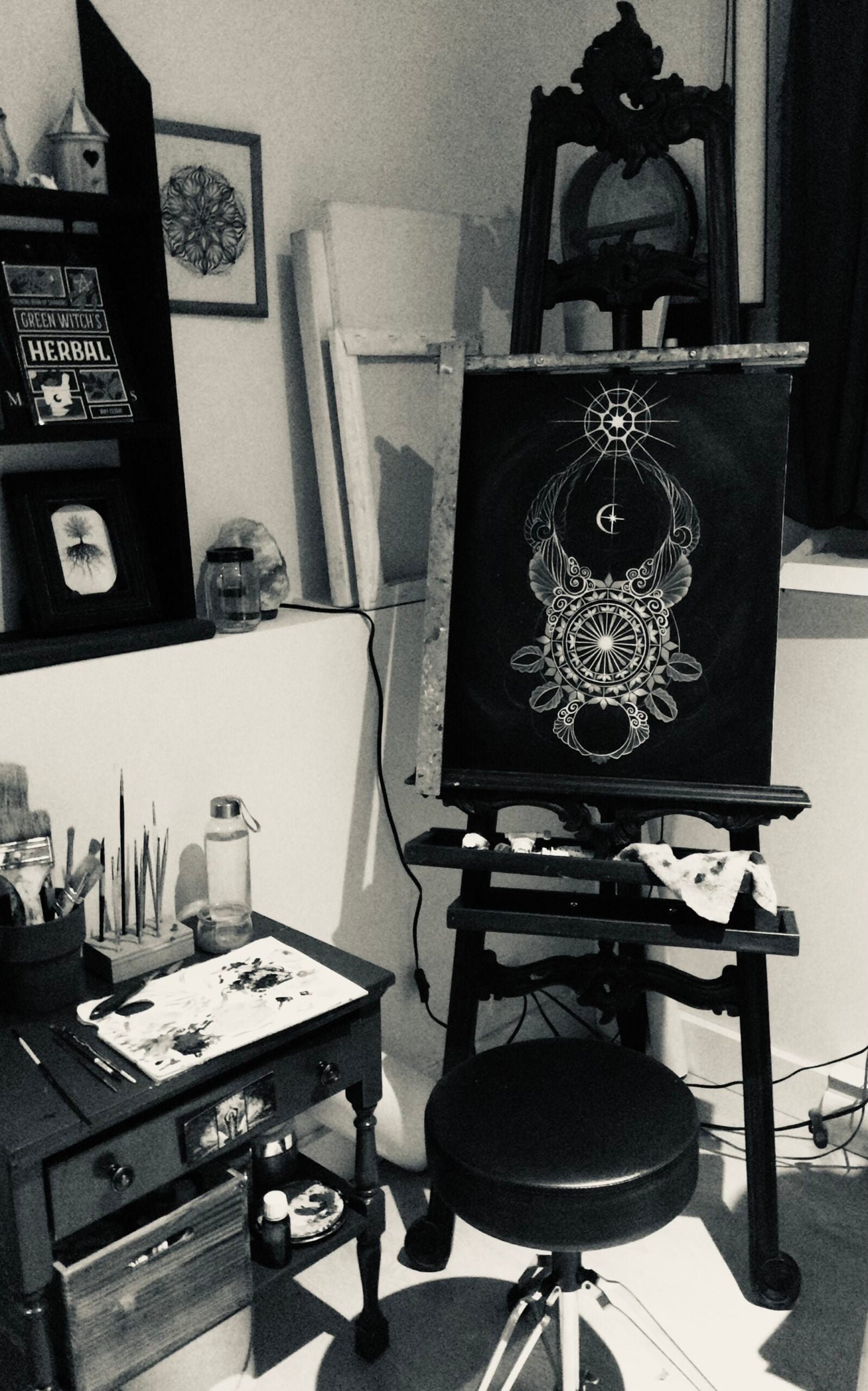 Atelier artistique de Claudia Sicotte